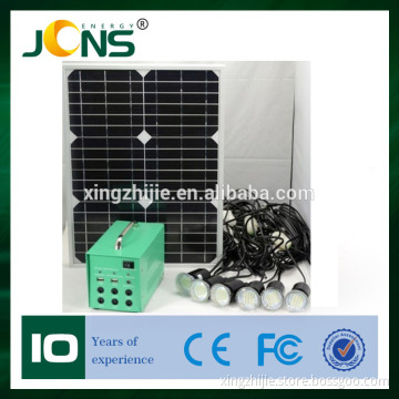 Sun energy 20W home solar panel solar power system with battery